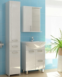 Vigo Мебель для ванной "Atlantic 1-55" L с подсветкой – фотография-1