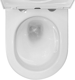 Azario Унитаз подвесной Ormi AZ-0253VD безободковый белый – фотография-11