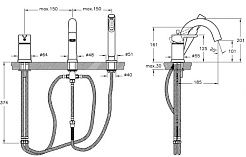 Vitra Смеситель Matrix A41790EXP – фотография-2