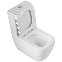 BelBagno Унитаз-компакт напольный Luce-Tor BB2197CP-TOR/SC безободковый с бачком белый – фотография-10