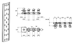 Webert Термостат для душа Elio EL971502015 – фотография-2