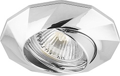 Feron Светильник встраиваемый DL6021 потолочный MR16 G5.3 хром – фотография-1