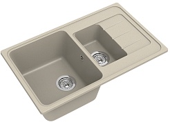 Ewigstein Мойка кухонная Elegant 60KF темно-бежевый – фотография-1