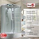 Avacan Душевая кабина 120/90 EM3912RLEDT прозрачная – фотография-24