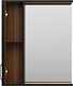 Misty Зеркальный шкаф Кедр 60 L орех/черный – картинка-8