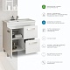 Vigo Тумба с раковиной Nova 2-800 2 ящика 1 дверца белая – картинка-28
