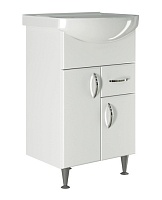 Mixline Тумба с раковиной Комфорт 50 белая