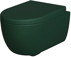 Ambassador Сиденье для унитаза Abner зеленое матовое – фотография-2