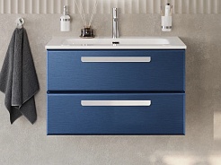 BelBagno Мебель для ванной Eco Cer-N 80 CZR-8073-80 sapfiro ручки сатин – фотография-2