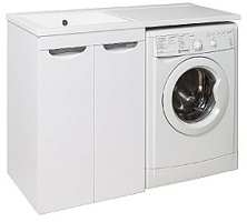 Runo Тумба с раковиной Лира 120 R белый