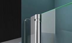 BelBagno Душевая дверь в нишу 120/195 ETNA-B-12-60/60-C-Cr-90 – фотография-3