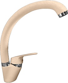 Granfest Смеситель для кухни 3323 песочный – фотография-1