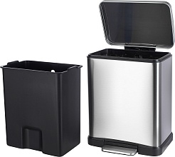 WeltWasser Ведро для мусора WW Lassy MT 30L сталь матовая – фотография-2