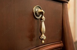 Demax Мебель для ванной "Версаль NEW 110" сerezo закрытая (173340) – фотография-4