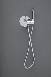 Allen Brau Смеситель с гигиеническим душем Thermo Rund 5.60001-00 (с внутренней частью) хром – фотография-2