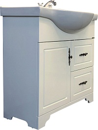 Comforty Тумба с раковиной Севилья 85 слоновая кость – фотография-1