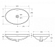 BelBagno Накладная раковина 60/40 BB1004 – картинка-14