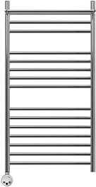 Point Полотенцесушитель электрический Аврора премиум П14 500x1000 PN10150SPE с полкой хром – фотография-3