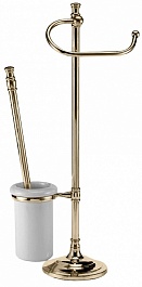 Art&Max Стойка напольная для унитаза и биде Barocco AM-1948-Br – фотография-1