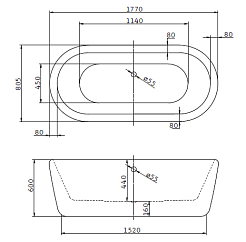 BelBagno Акриловая ванна BB29 – фотография-4