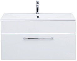 De Aqua Мебель для ванной Кубика 90, зеркало Экстра EXT 90 F – фотография-2