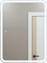 Mixline Зеркальный шкаф Премьер Фиджи Flip 60 белый – фотография-1