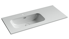 Ceramicanova Мебельная раковина Element 101 чаша слева CN7003L белая