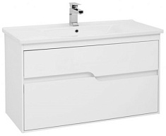 Aquanet Тумба с раковиной Модена 100 белый