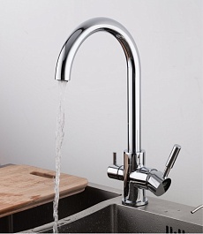 Frap Смеситель для кухни H52 F4352 хром – фотография-2