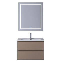 BelBagno Тумба с раковиной Kraft 75 подвесная Бежевый матовый – фотография-14