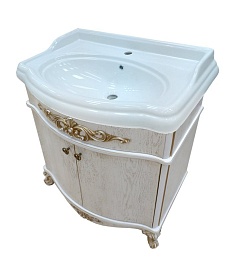 Misty Тумба с раковиной Верона 80 – фотография-3