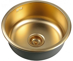 Zorg Кухонная мойка Inox PVD SZR-450 BRONZE – фотография-1