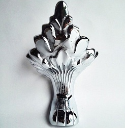 Фэма Чугунная ванна "Julietta", ножки хром, покрытие RAL, металлик – фотография-6