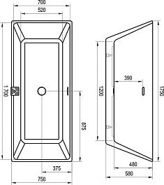 Ravak Акриловая ванна Freedom – фотография-5