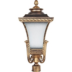 Feron Светильник садово-парковый PL4025 черное золото – фотография-1