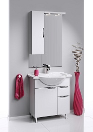 Aqwella Зеркальный шкаф Эколайн 75 – фотография-3