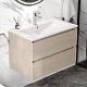 Teymi Тумба под раковину Laina 75 подвесная дуб светлый – картинка-14