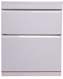 Style Line Тумба с раковиной Даллас 130 Люкс R, белая – фотография-4