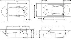 Riho Акриловая ванна LAZY 170 R – фотография-3