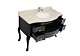 Demax Тумба с раковиной "Престиж 115" черная – картинка-19