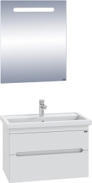 СанТа Мебель для ванной Лондон 70 подвесная белая – фотография-1