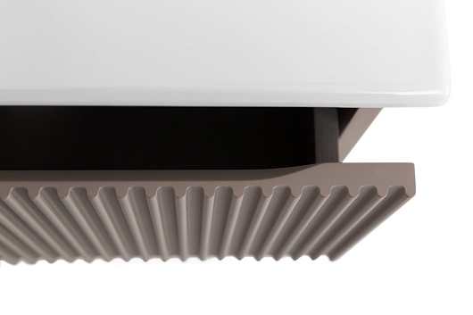 BelBagno Тумба с раковиной Uno 70 подвесная Бежевый матовый с раковиной BB-8099-70 – картинка-7