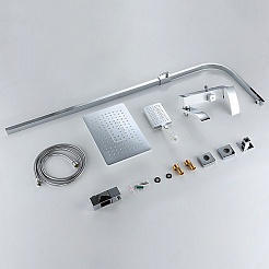 Gappo Смеситель для вынны G07-8 G2407-8 хром – фотография-4