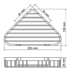 WasserKRAFT Полка "К-733" – фотография-3