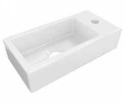 Teymi Раковина накладная/подвесная Hanna 37 правая белая T50905 – фотография-1