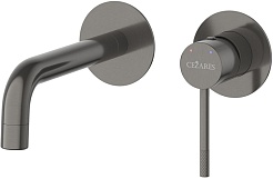 Cezares Смеситель для раковины чаши Relax RELAX-BLI2-1-GM-W0 встраиваемый оружейная сталь – фотография-3