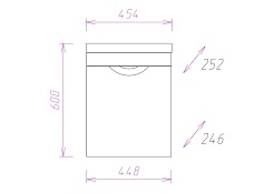 Onika Тумба с раковиной Комо 45.01 – фотография-3
