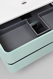 Am.Pm Мебель для ванной Sensation 80 R мятная – фотография-11