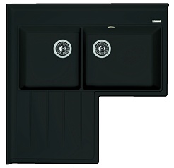 Florentina Мойка гранитная Адрия антрацит – фотография-1