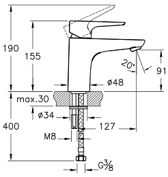 Vitra Смеситель X-Line A42321EXP – фотография-4